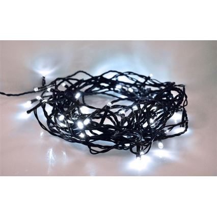 Catena luminosa LED per esterni 100xLED/8 funzioni 13m IP44 bianco freddo