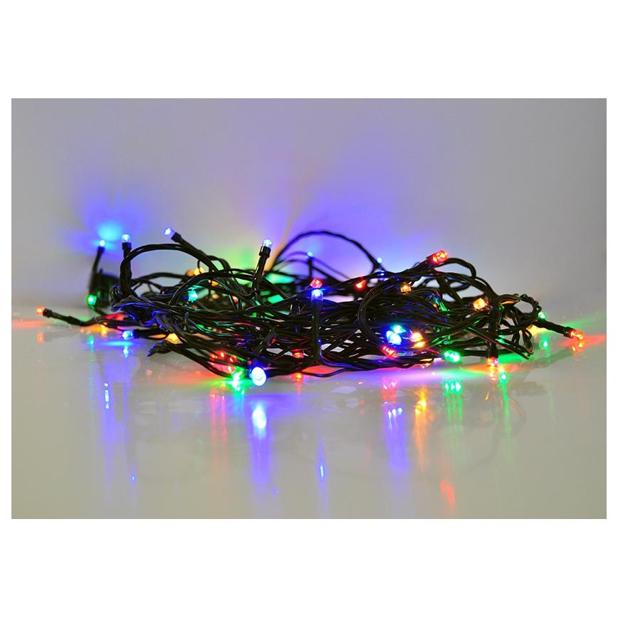 Catena natalizia LED da esterno 200xLED/230V 20m IP44 multicolore