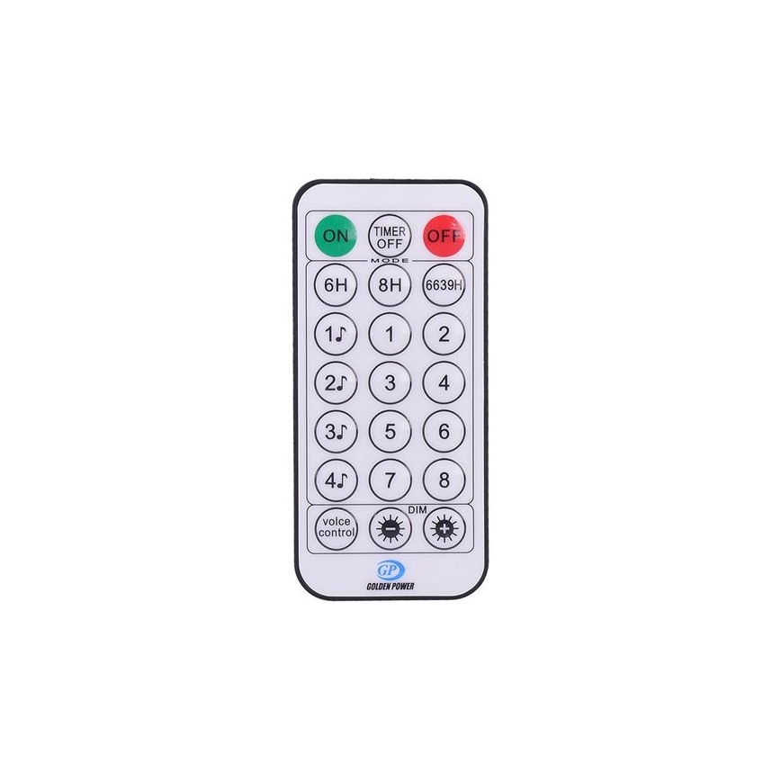 Catena natalizia LED da esterno 576xLED/8 funzioni 8m IP44 bianco caldo + Telecomando