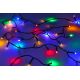 Catena natalizia da esterno 240v LED/8 funzioni 17m Wifi Tuya IP44 multicolore/bianco caldo