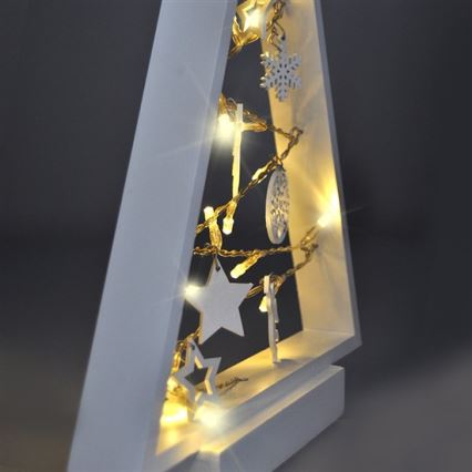 Decorazione natalizia LED 15xLED/2xAA