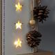 Decorazione natalizia LED 10xLED/2xAA albero