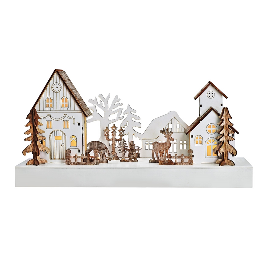 Decorazione natalizia LED LED/2xAA bianco caldo