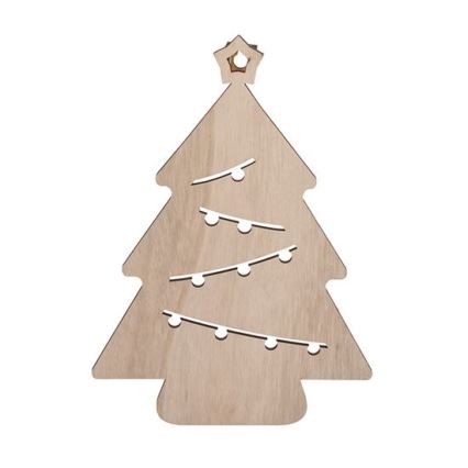 Decorazione natalizia LED LED/2xAA albero