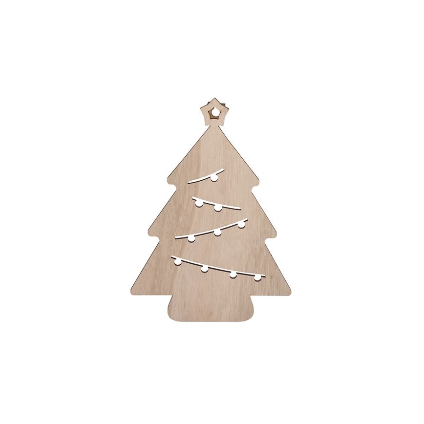 Decorazione natalizia LED LED/2xAA albero