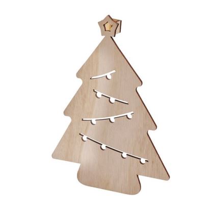 Decorazione natalizia LED LED/2xAA albero