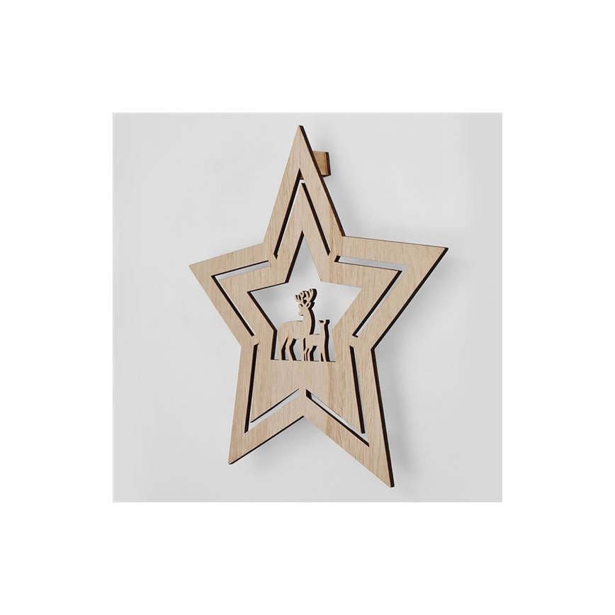 Decorazione natalizia LED LED/2xAA stella