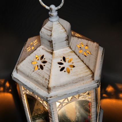 Decorazione natalizia LED 3xLED/3xAAA lanterna