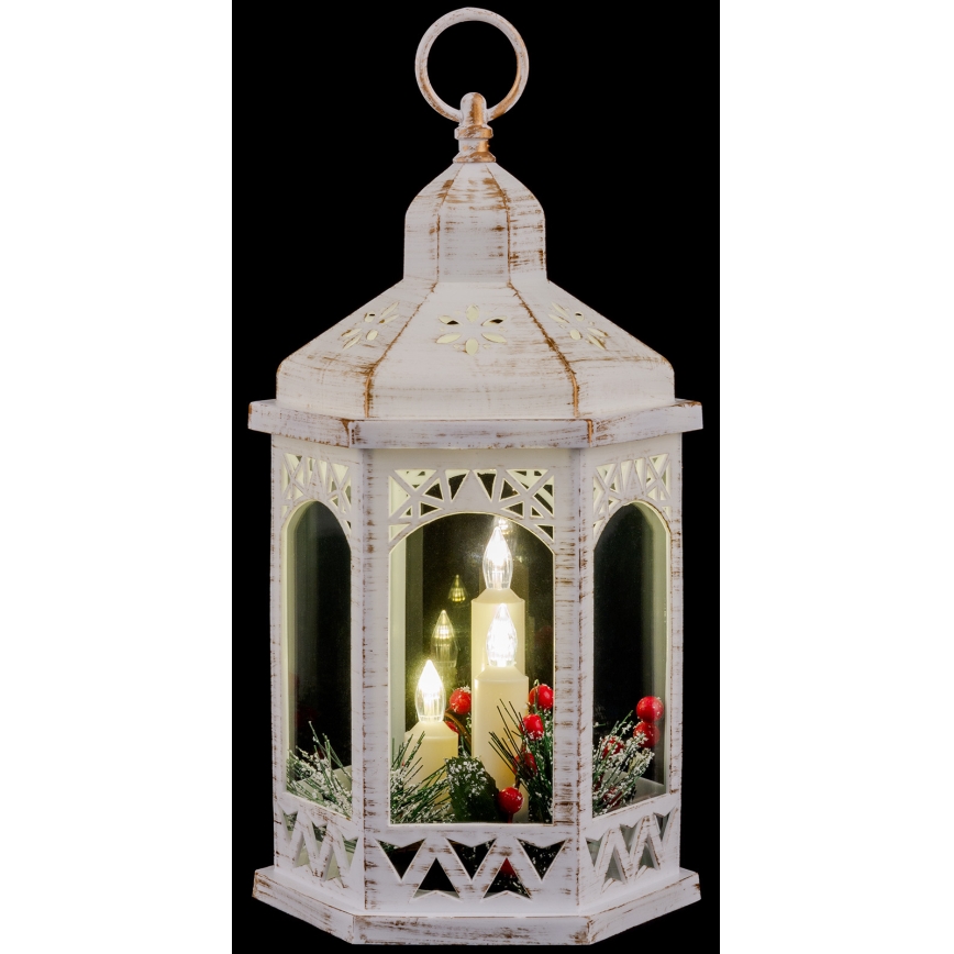 Decorazione natalizia LED 3xLED/3xAAA lanterna