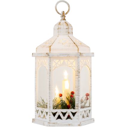 Decorazione natalizia LED 3xLED/3xAAA lanterna