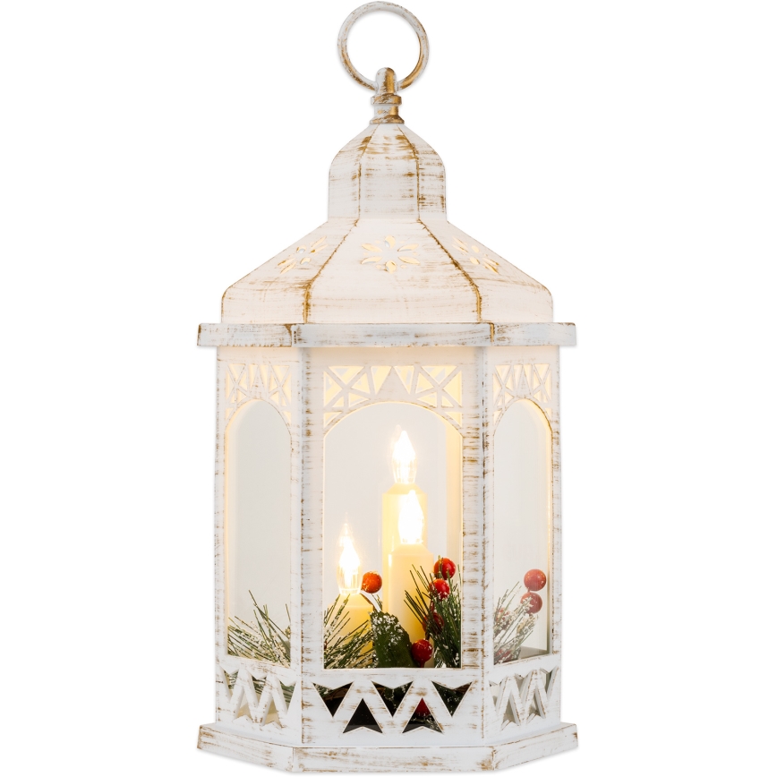 Decorazione natalizia LED 3xLED/3xAAA lanterna