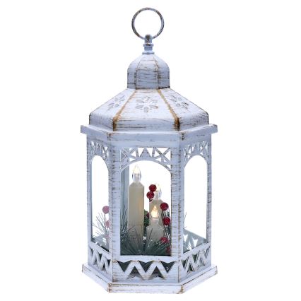 Decorazione natalizia LED 3xLED/3xAAA lanterna