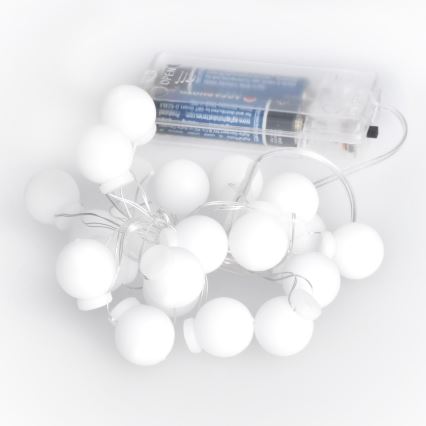 Catena natalizia LED 20xLED/2xAA 2,3 m multicolore