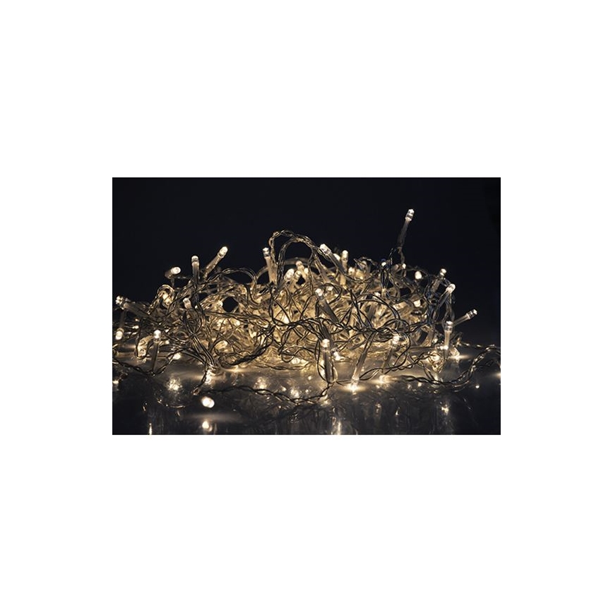 Tenda luminosa LED per esterni 360 LED, 8 funzioni, 15 m, IP44, bianco caldo