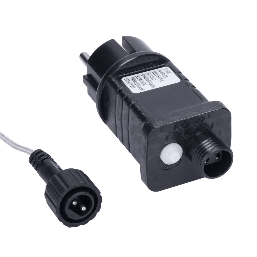 Tenda luminosa LED per esterni 360 LED, 8 funzioni, 15 m, IP44, bianco caldo
