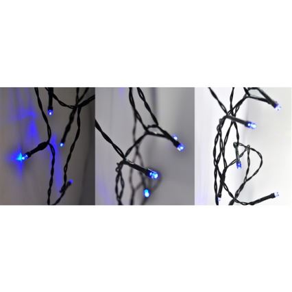 Catena natalizia LED 3m 20xLED/3xAA blu
