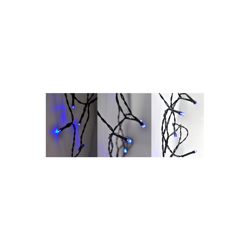 Catena natalizia LED 3m 20xLED/3xAA blu