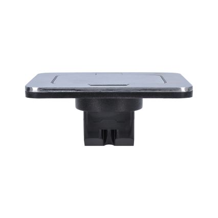 Presa a pavimento da incasso per esterni IP55 angolare