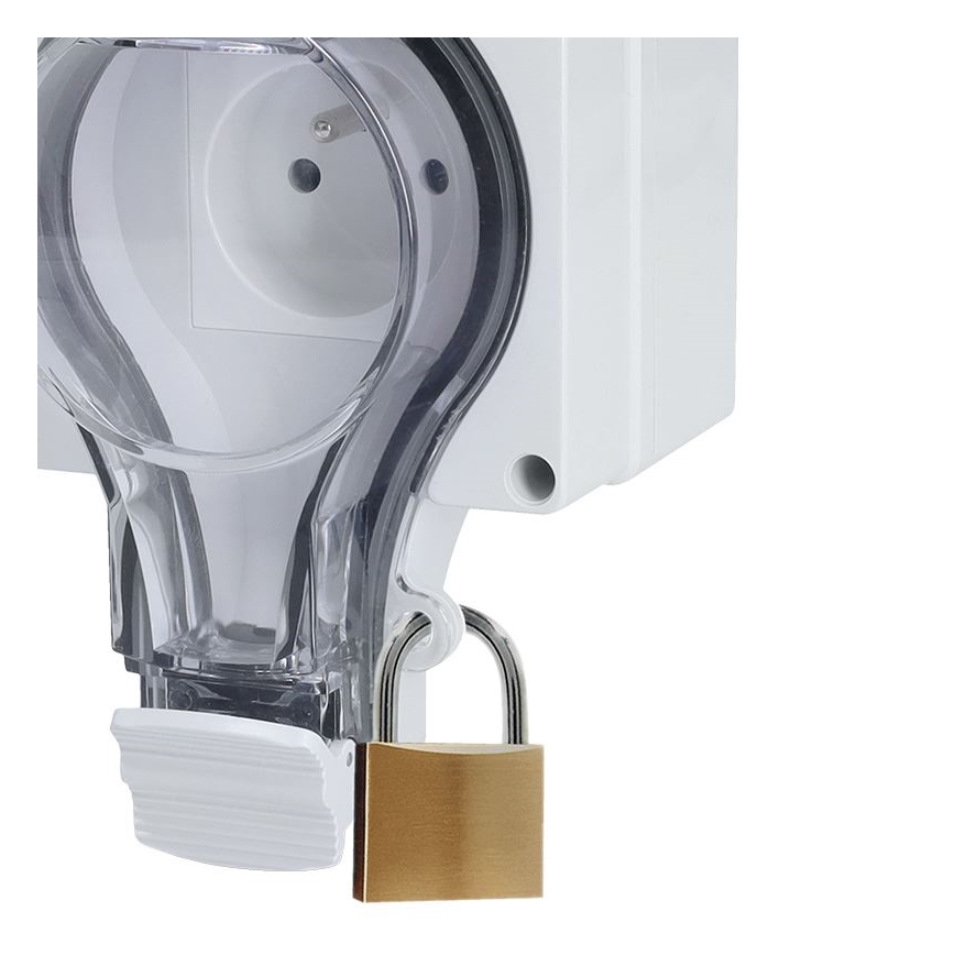 Presa doppia IP66 per ambienti umidi 230V/16A – impermeabile e resistente alla polvere