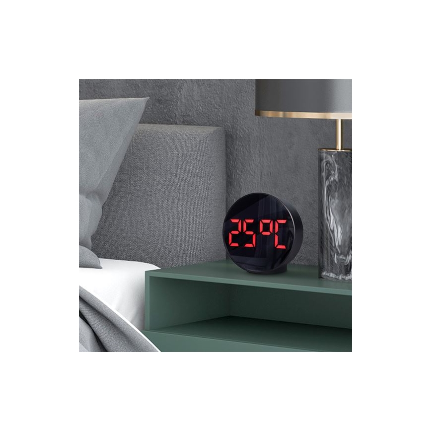 Orologio digitale con sveglia 5V/3xAAA