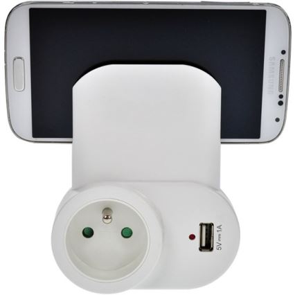 Adattatore di ricarica USB + presa