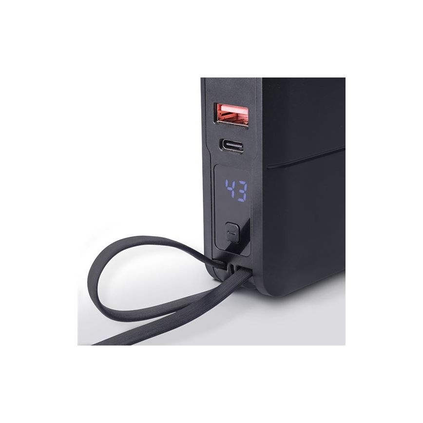 Power bank con ricarica wireless da 10000 mAh/5V