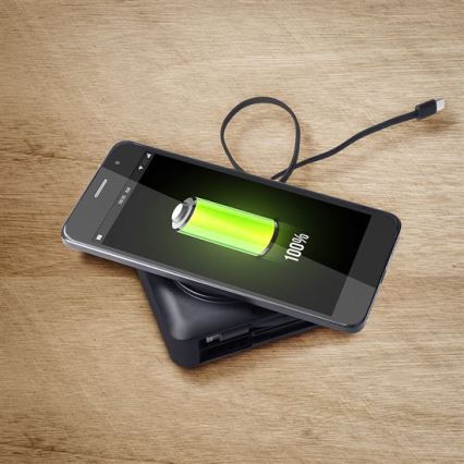 Power bank con ricarica wireless da 10000 mAh/5V
