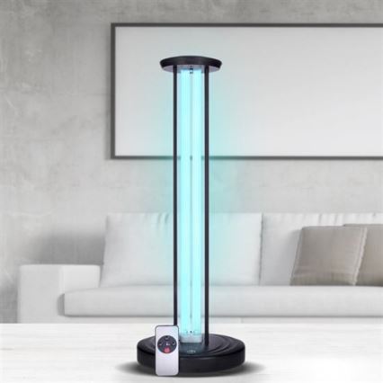 Disinfettante germicida senza ozono lampada UVC/100W/230V + telecomando