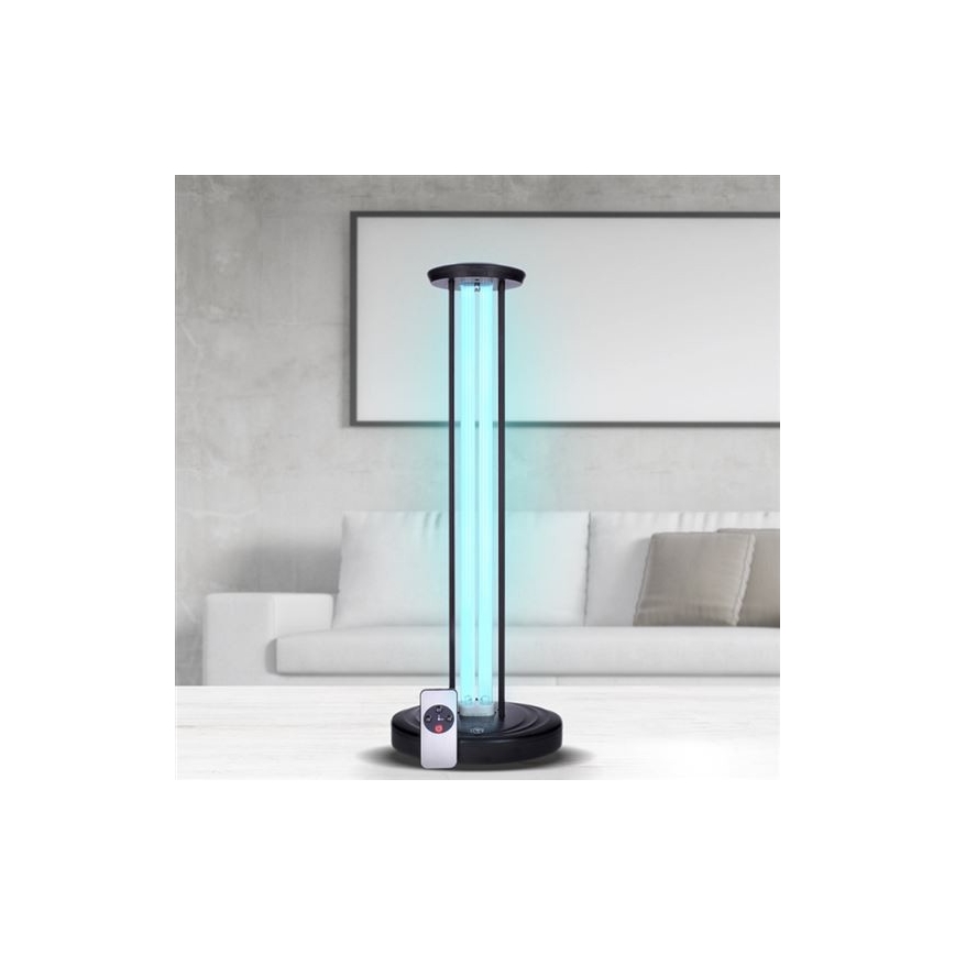 Lampada germicida disinfettante UVC senza ozono 100W/230V con telecomando