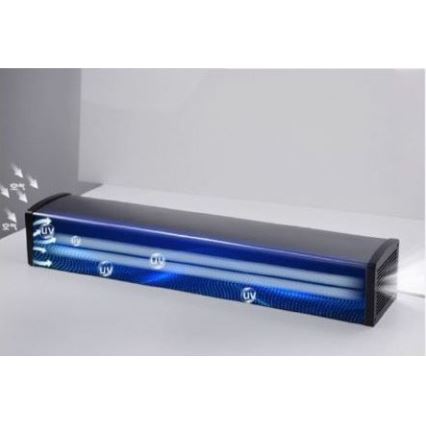 Lampada UV germicida indiretta 2G11/36W/230V/2x AAA + telecomando