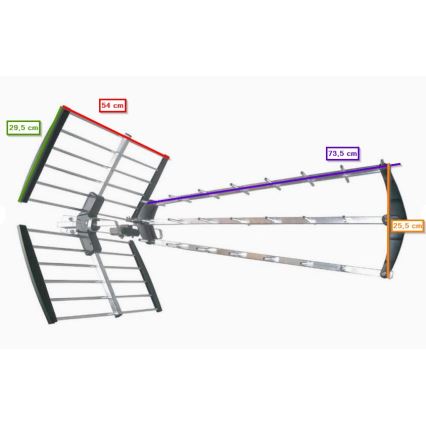 Antenna esterna DVB-T/DVB-T2