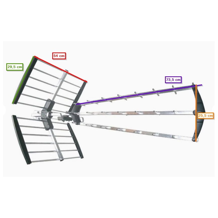 Antenna esterna DVB-T/DVB-T2