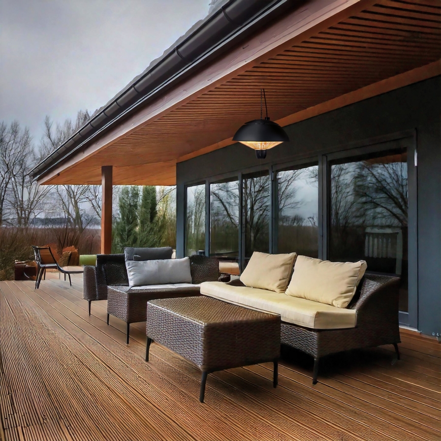 Riscaldatore a infrarossi da sospendere 1500/2000W/230V IP24