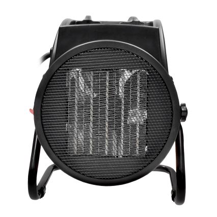 Ventilatore da pavimento con elemento riscaldante in ceramica 3000W/230V nero
