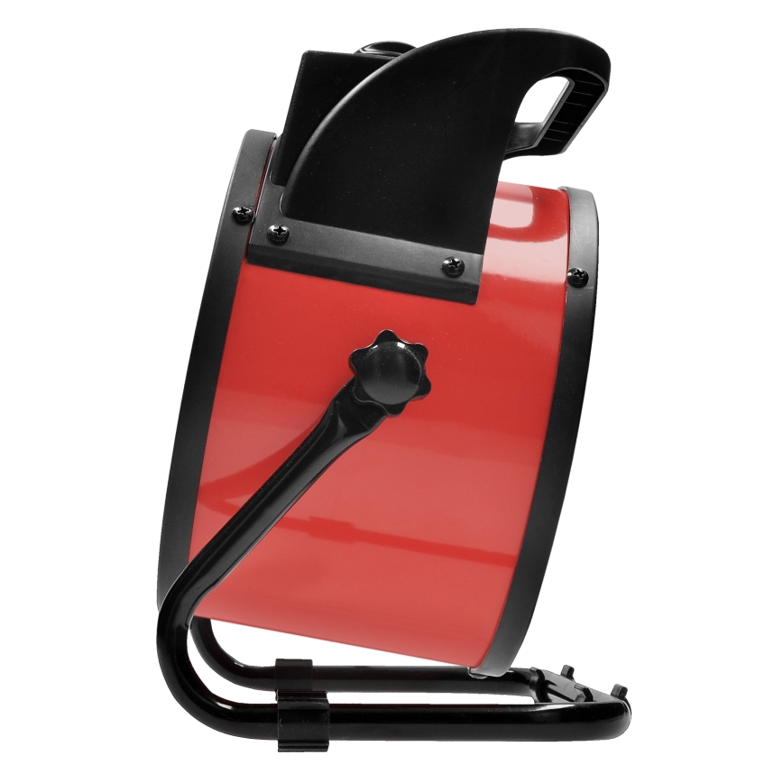 Ventilatore da pavimento con elemento riscaldante in ceramica 3000W/230V nero
