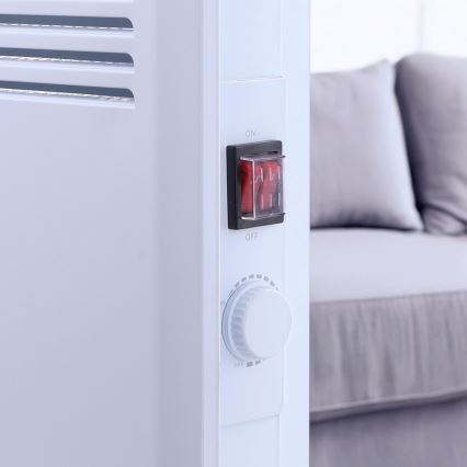Convettore ad aria calda con termostato 2000W/230V IPX4