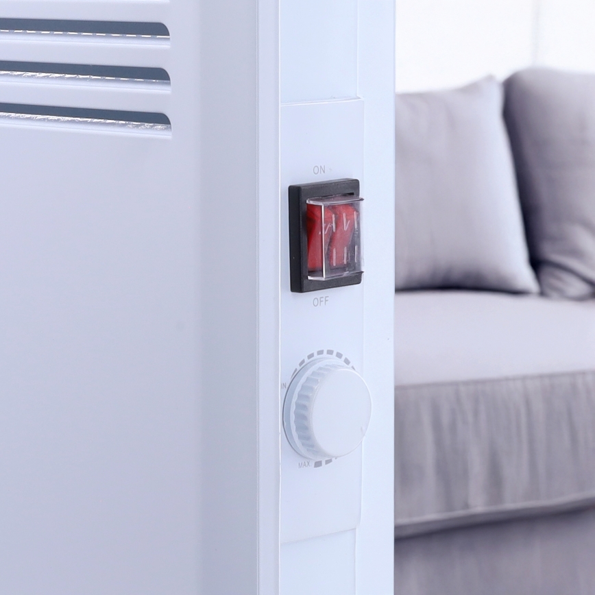 Convettore ad aria calda con termostato 2000W/230V IPX4
