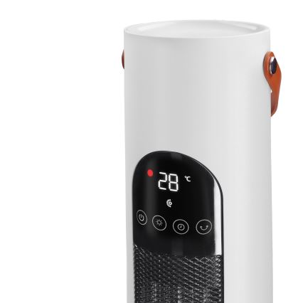 Ventilatore a torre con riscaldamento integrato 2000W/230V + telecomando