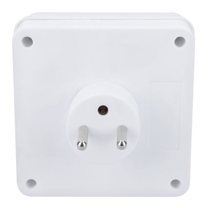 Multipresa 4x 10A bianca