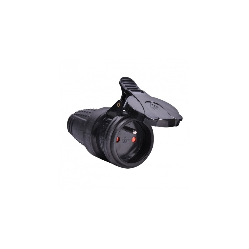 Spina di gomma per ambienti umidi 230V/16A