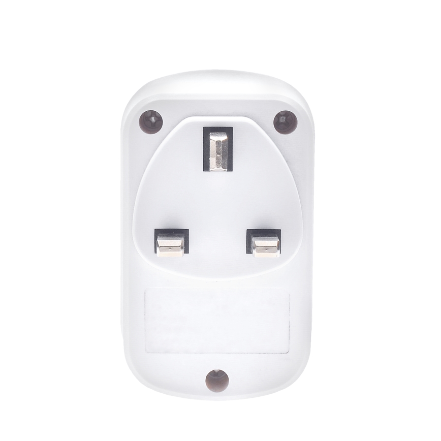 Adattatore da viaggio per il Regno Unito 230V, 2x USB-A + 1x USB-C