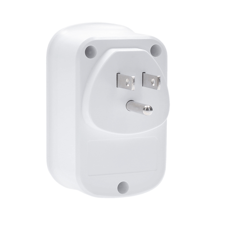Adattatore da viaggio per gli USA 230V con 2 porte USB-A e 1 porta USB-C