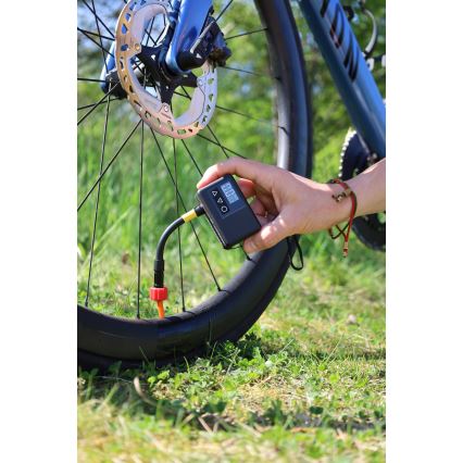 Compressore tascabile digitale 500 mAh 5V nero