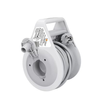 Avvolgicavo con cavo di prolunga 10 m, 3 prese