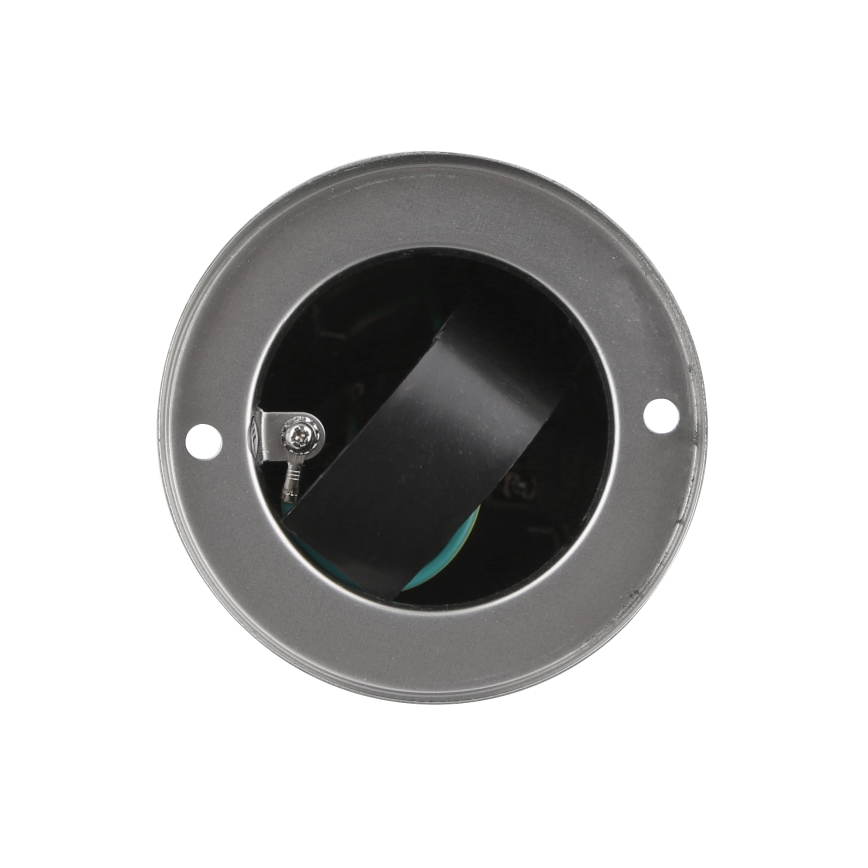 Multipresa verticale da esterno 2Z 230V IP44 cromo opaco arrotondato