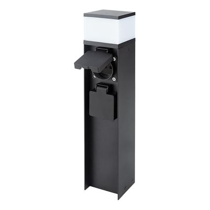 Lampada da esterno con 2 portalampade 1xG9/11W/230V IP44 nera