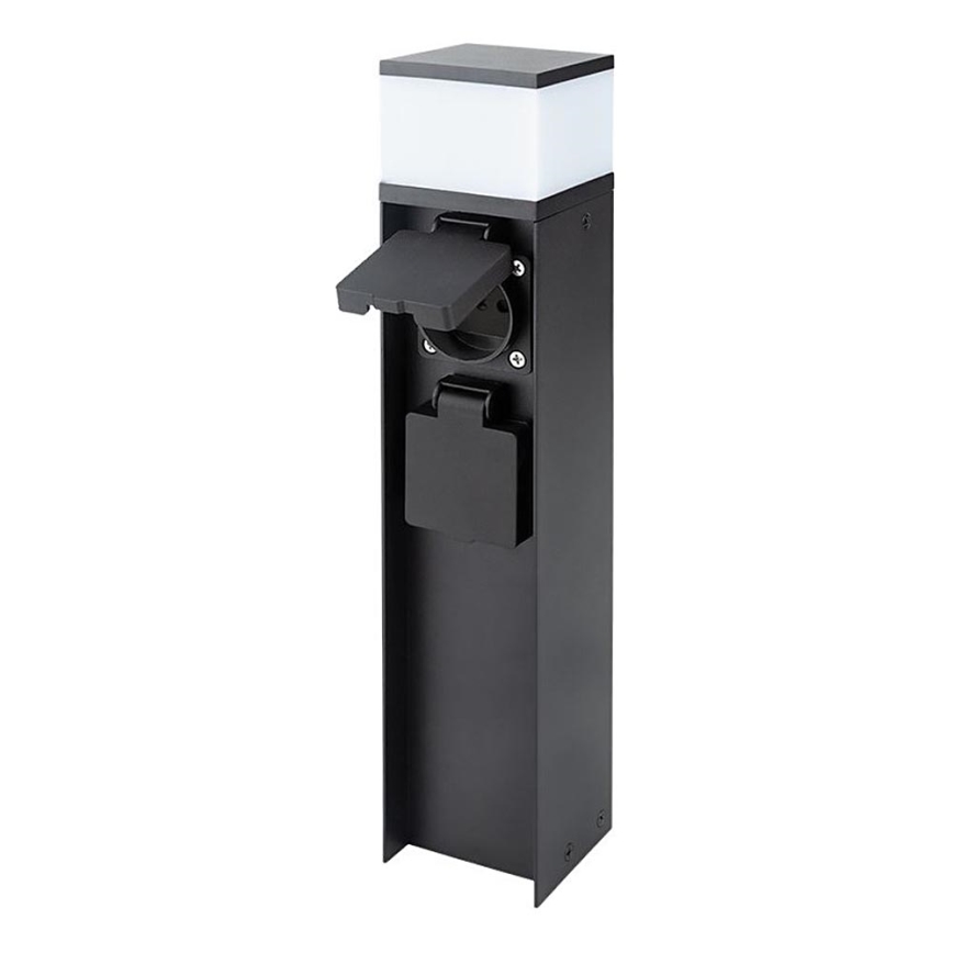 Lampada da esterno con 2 portalampade 1xG9/11W/230V IP44 nera