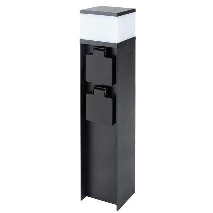 Lampada da esterno con 2 portalampade 1xG9/11W/230V IP44 nera