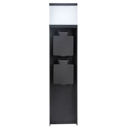 Lampada da esterno con 2 portalampade 1xG9/11W/230V IP44 nera