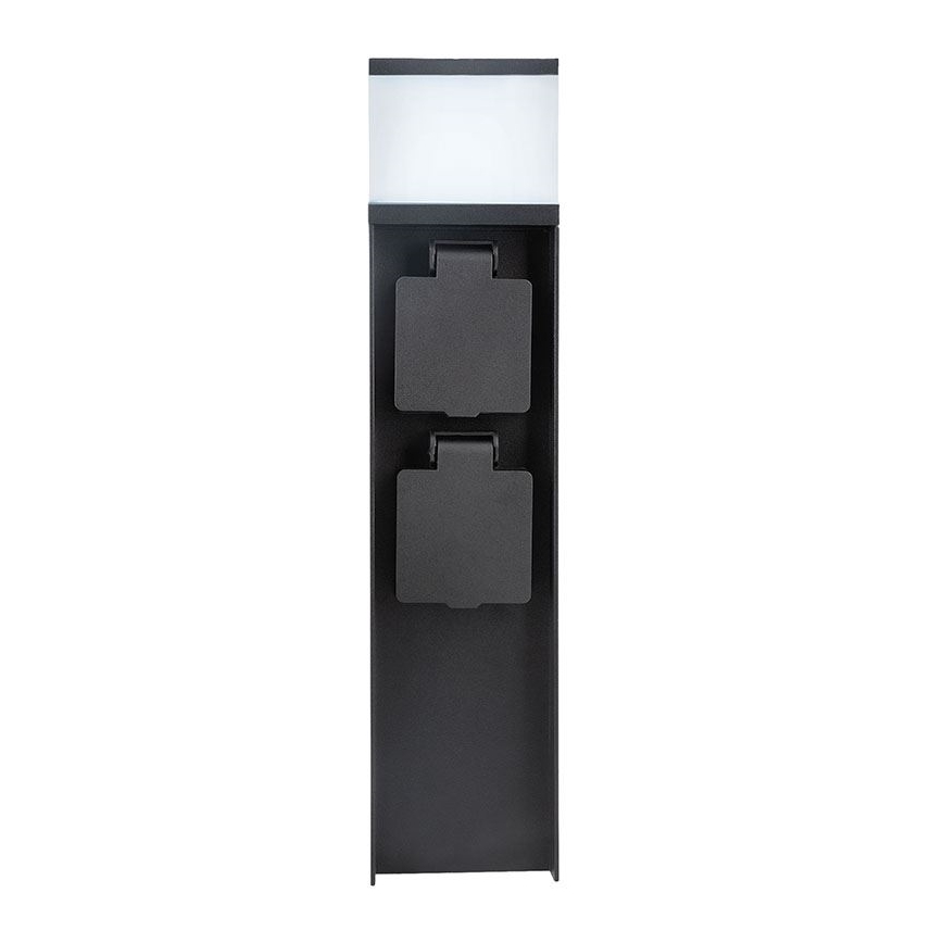 Lampada da esterno con 2 portalampade 1xG9/11W/230V IP44 nera